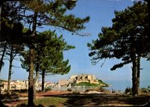 CPM Panorama De La Corse Calvi La Cicadelle Et Le Ville Basse Depuis La