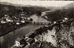 MODERN CARD Behobie Bidassoa the International Bridge I' Ile Of Pheasants And Irun
