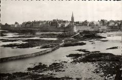 MODERN CARD St Malo the City And Walls Seen Of the Strong National