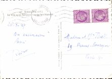 MODERN CARD St Malo the City And Walls Seen Of the Strong National