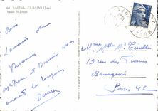 MODERN CARD Saline Les Bains Valley St Joseph