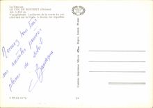 MODERN CARD Vercors the Collar De Rousset View Laces Of the Road Of the Collar