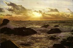CPM Bords De Mer Effets De Vagues