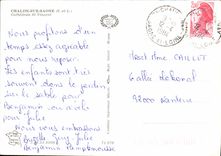 MODERN CARD Trawl-net On the Saone Cathedral St Vincent