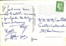 CPM L'Hiver En Dentelles