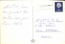 MODERN CARD Gelukking Nieuwjaar Windmill