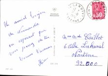 POSTAL MODERNA folklore del coche del asno