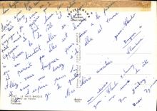 MODERN CARD the Pays Basque the Part Of Ball Folkore Landscapes