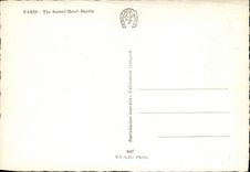 CPM Paris The Sacred Heart Basilic