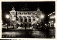 MODERN CARD Paris By Night The Operated