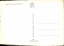 POSTAL MODERNA panorama de París en el Seine