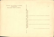 MODERN CARD Paris Hotel Palate of Orsay seen from of the Garden of Tileries