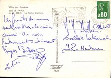 MODERN CARD Dimension of the Heathers Yaudet the shaking Rock