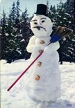 CPM Le bonhomme de neige