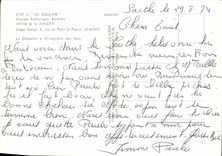 CPM La Gouline Groupe folklorique sarthois Affilie a la FNGFF 