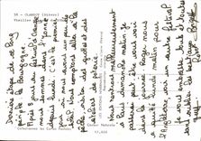 MODERN CARD Clamecy Old women houses of 15th