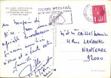 CPM Nice Cote D'Azur French Riviera La Promenade des Anglais La Baie des Anges