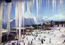 CPM Courchevel Centre station pres du chalet de la Loze