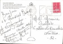 CPM Folklore Normand Vit en pres d'me pou que Enfants Folklore