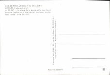 CPM Les Merveilles du val De Loire Loches La Place de la Marne et la tour Saint Antoine Beffroi du 16eme