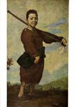 MODERN CARD Jose De Ribera Says Espagnolet the club-foot Child