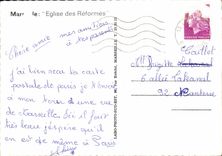 CPM Marseille Eglise des Reformes