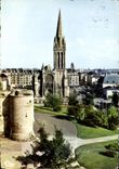 CPM Caen Le Chateau et l'Eglise St Pierre