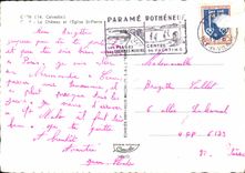 CPM Caen Le Chateau et l'Eglise St Pierre