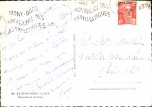 MODERN CARD the Mount Gilds Sancy Cascade of Gilds