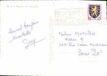 MODERN CARD Sauvenir de Valloire