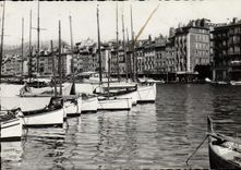 CPM Toulon Sur Mer Les Quais Bateaux