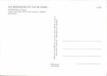 CPM Les Merveilles du Val De Loire Loches L'eglise Saint Ours Ancienne collegiale Notre Dame 