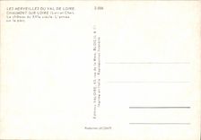 CPM Les Merveilles du Val De Loire Chaumont Sur Loire