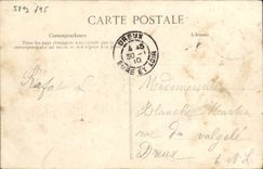 POSTAL MODERNA creído del Seine París una bomba del drenaje inunda la TAPA