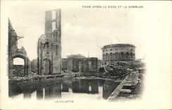 MODERN CARD Paris After the Seat and the Commune