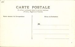 MODERN CARD Paris After the Seat and the Commune