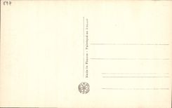 Feria de la POSTAL de la VENDIMIA de artes decorativos una calle de la aldea francesa