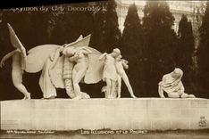 VINTAGE POSTCARD Fair of Decorative Arts Illusions And the Regret