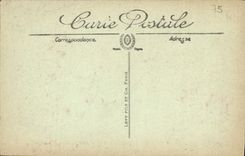 VINTAGE POSTCARD Festivals of the Victoire July 14th, 1919 difficult Service of order Militaria