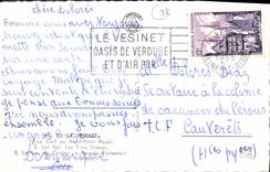 CPM Le Vesinet Le Cerf au Rond Point Royal Les lbis Les trois sirenes