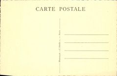 VINTAGE POSTCARD Saint Germain in Bush hammer the park seen on the round not of the Dauphine one