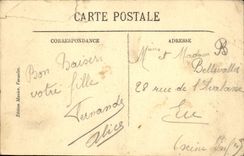 VINTAGE POSTCARD Versailles Small Trianon the Hamlet of Marie Antoinette the Boudoir