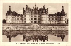 CPA Chateau De Chambord Facade Septentrionale