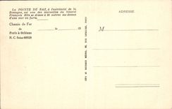 VINTAGE POSTCARD the Point Of the Strong current Southern part