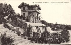 VINTAGE POSTCARD Surroundings Of Nice Tower Water of Vesubie