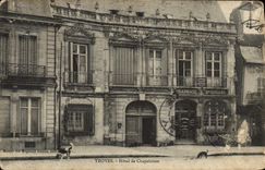 VINTAGE POSTCARD Troyes Hotel of Chapelaines