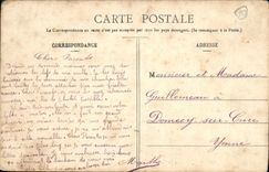 VINTAGE POSTCARD Troyes Hotel of Chapelaines