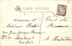 VINTAGE POSTCARD Thunder Old Hotel God Tomb of Marguerite of Burgundy