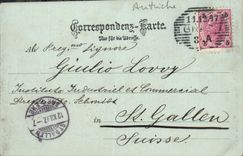 VINTAGE POSTCARD Gruss and Graz