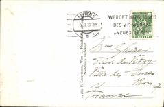 CPA Haus der Burdes Gegetzgebung Rathaus Ring Wien